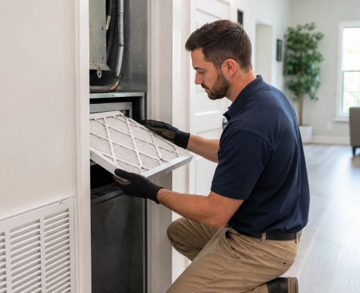 changing the air filter